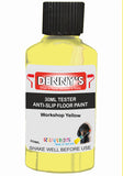 Denny's Floor Paint For Grip Coating Colour- Workshop Yellow - Anti-Slip Hardwearing Safe