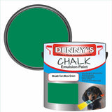 Denny's Chalk Paint For Furniture Colour- Wreath Fern Moss Green - Matte Scuffproof Refresh