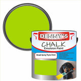 Denny's Chalk Paint For Cabinets Colour- Wreath Spring Thyme Green - Matte Scuffproof Easy-Clean