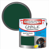 Denny's Chalk Paint For Furniture Colour- Wreath Thyme Meadow Green - Matte Scuffproof Refresh