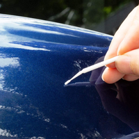 FOR Jaguar Liquid Silver Touch Up Paint Code MEE Scratch Repair Kit