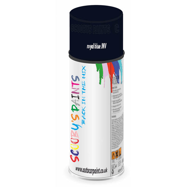 Mixed Paint For Rover Metro Royal Blue Jnv Aerosol Spray A2