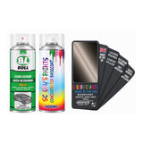 DAIHATSU 4X7 GRAPHITE — Basecoat Aerosol Lacquer