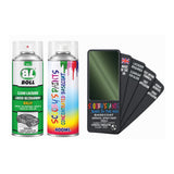 FIAT LANCIA 553 GREEN AMAZON — Basecoat Aerosol Lacquer