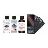 FIAT LANCIA 821A BLACK FUOCO — 30Ml Touch Up Primer Lacquer