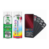CHRYSLER R2 DARK GARNET RED — Basecoat Aerosol Lacquer