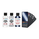 FIAT LANCIA BU0081 BLU PINTURICCHIO — 30Ml Touch Up Primer Lacquer