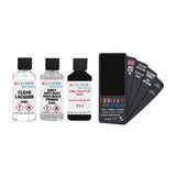FIAT LANCIA 711 BLACK HARD BLACK — 30Ml Touch Up Primer Lacquer