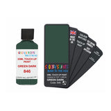 FIAT LANCIA 846 GREEN DARK — 30Ml Touch Up