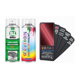 ASTON MARTIN AST1232D RED HESAY RED — Basecoat Aerosol Lacquer