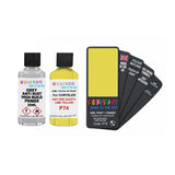 CHRYSLER P74 NAT FIRE SAFETY LIME YELLOW — 30Ml Touch Up Primer