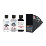 BUGATTI 724 STEEL BLUE CARBON GREYZONE — 30Ml Touch Up Primer Lacquer