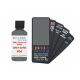 FIAT LANCIA 654 GREY DARK — 30Ml Touch Up