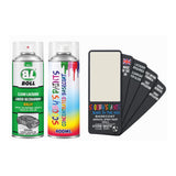 CHRYSLER SW5 STONE WHITE — Basecoat Aerosol Lacquer