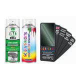 FIAT LANCIA 019/B TECHNO GREEN — Basecoat Aerosol Lacquer