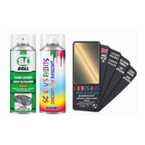 CHRYSLER J7 CHARGOLD II SATIN GOLD — Basecoat Aerosol Lacquer