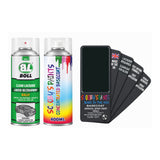 BUGATTI E01 DIVO TITANIUM GREY MATT — Basecoat Aerosol Lacquer