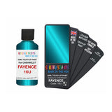 CHEVROLET 16U FAYENCE — 30Ml Touch Up