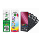 FIAT LANCIA 705B MAGENTA RED ARZILLO — Basecoat Aerosol Lacquer