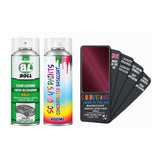 CHRYSLER RV DARK GARNET RED — Basecoat Aerosol Lacquer