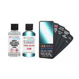CHEVROLET 22M TEAL BLUE — 30Ml Touch Up Primer