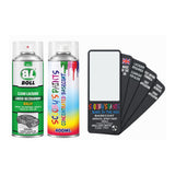 DODGE PAH BRILLIANT WHITE — Basecoat Aerosol Lacquer