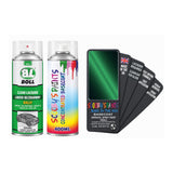 ASTON MARTIN AST5011D ROVER HFF BR RACING GREEN — Basecoat Aerosol Lacquer