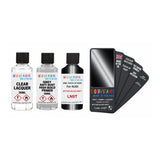 AUDI LN9T MYTHOS BLACK MATT — 30Ml Touch Up Primer Lacquer