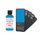 FIAT LANCIA 793A TURQUOISE DRY — 30Ml Touch Up