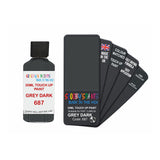 FIAT LANCIA 687 GREY DARK — 30Ml Touch Up
