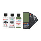 FIAT LANCIA 778 GREEN 6011 — 30Ml Touch Up Primer Lacquer