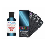 DODGE T34 TORCHED STEEL DEEP BLUE — 30Ml Touch Up