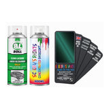 DAIHATSU 6Q7 DARK GREEN — Basecoat Aerosol Lacquer