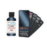 BMW 482 TOLEDO BLUE — 30Ml Touch Up