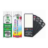 CITROEN P4 WHITE O REPSOL — Basecoat Aerosol Lacquer