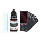 FIAT LANCIA 750A BLACK RED RUBACUORI — 10Ml Touch Up