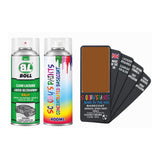 DAIHATSU 4A3 COCONUT BROWN — Basecoat Aerosol Lacquer