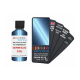 CHEVROLET 31U DENIM BLUE — 30Ml Touch Up