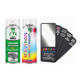 CHEVROLET GCY POLY SILVER — Basecoat Aerosol Lacquer