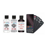 FIAT LANCIA 814A BLACK CARAVAGGIO — 30Ml Touch Up Primer Lacquer