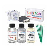 DAIHATSU W24 PEARL WHITE — 30Ml Repair Kit