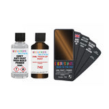 FIAT LANCIA 742 BROWN CARAVAGGIO TESTA DI MORO — 30Ml Touch Up Primer