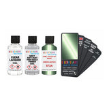 FIAT LANCIA 872A GREEN ANTICO — 30Ml Touch Up Primer Lacquer