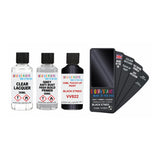 FIAT LANCIA VV822 BLACK ETNEO — 30Ml Touch Up Primer Lacquer