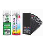 CHRYSLER MX4 SUPER FLAT BLACK — Basecoat Aerosol Lacquer