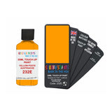 FIAT LANCIA 232E YELLOW POSTE AUSTRIACHE — 30Ml Touch Up