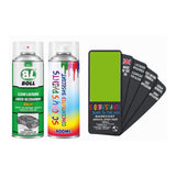 CITROEN EQW GREEN POSTE ESPAGNOLE GREEN TELEF — Basecoat Aerosol Lacquer
