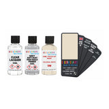 FORD 9M COLONIAL WHITE — 30Ml Touch Up Primer Lacquer