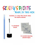 FOR Audi Nano Grey Touch Up Paint Code LX7M Scratch Repair Kit