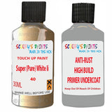 Super White 2 Car Paint
